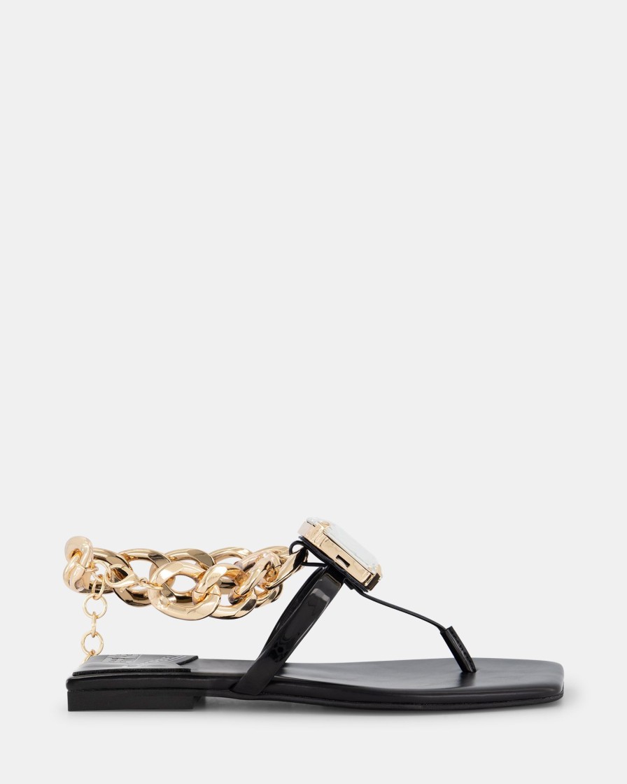 Womens Jeffrey Campbell Flat Sandals | Ring-On-It Jcsandals