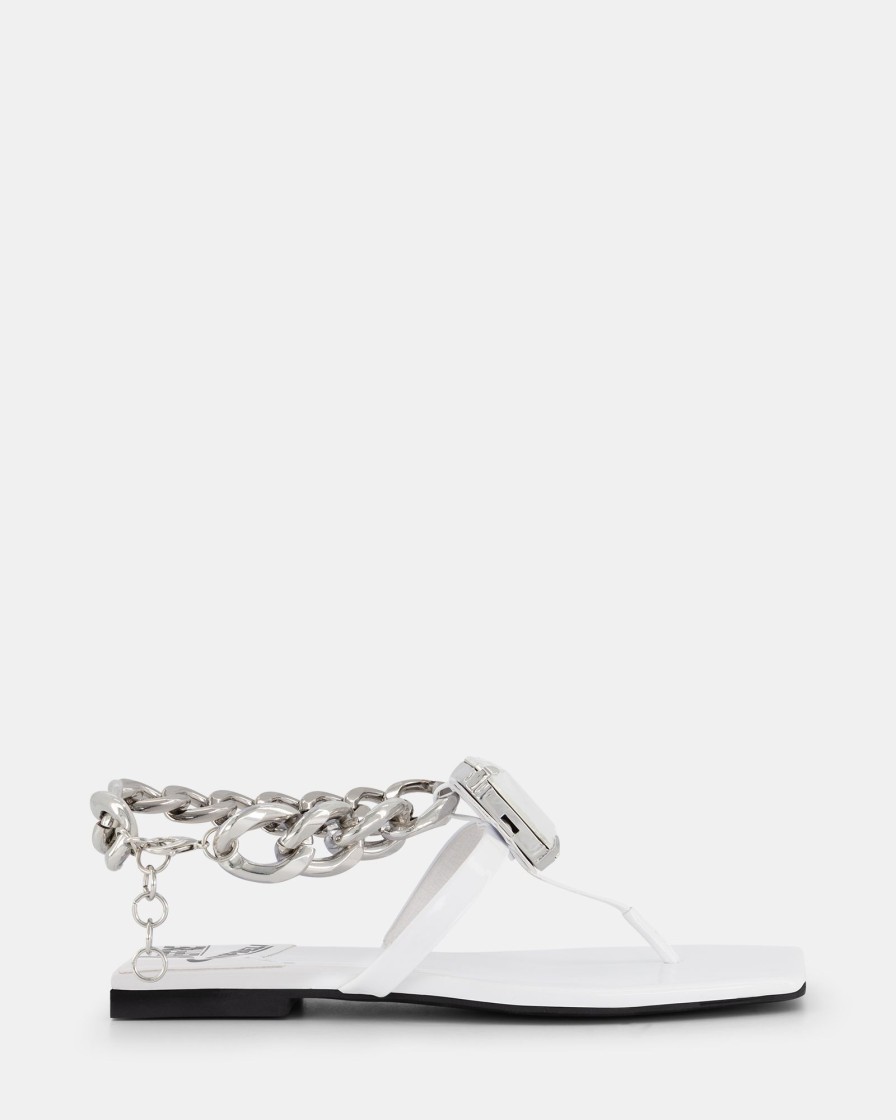 Womens Jeffrey Campbell Flat Sandals | Ring-On-It Jcsandals