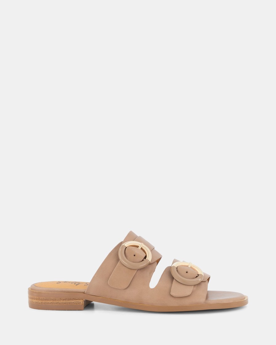 Womens SHELLY SHEN Flat Sandals | Merlsandals